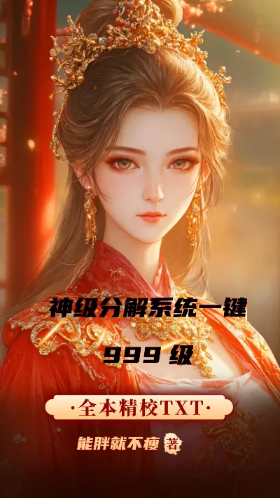 小说《神级分解系统一键999级》精校版.txt作者：能胖就不瘦